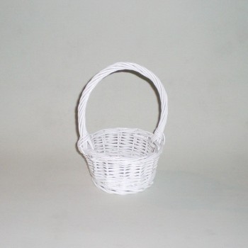 Comprar Cesta con asa blanca pequeña en CesteriaGretel.Com