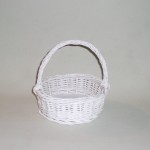 Comprar Cesta con asa blanca grande en CesteriaGretel.Com