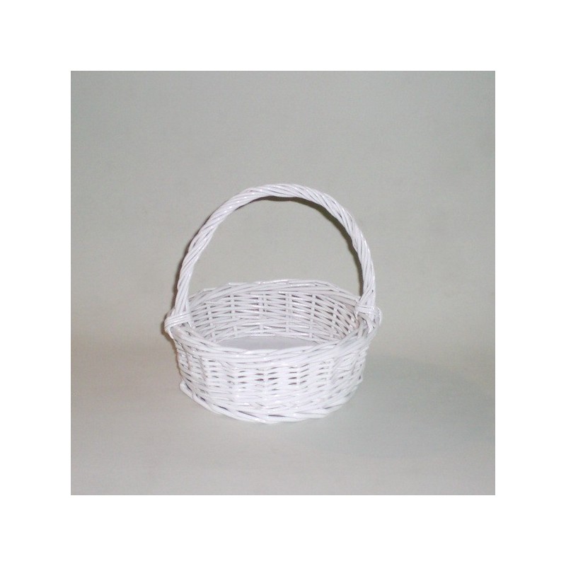 Comprar Cesta con asa blanca grande en CesteriaGretel.Com
