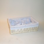 Comprar Canastilla azul 43x29x13 cm en CesteriaGretel.Com