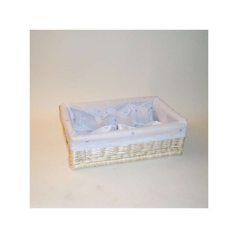 Comprar Canastilla azul 43x29x13 cm en CesteriaGretel.Com