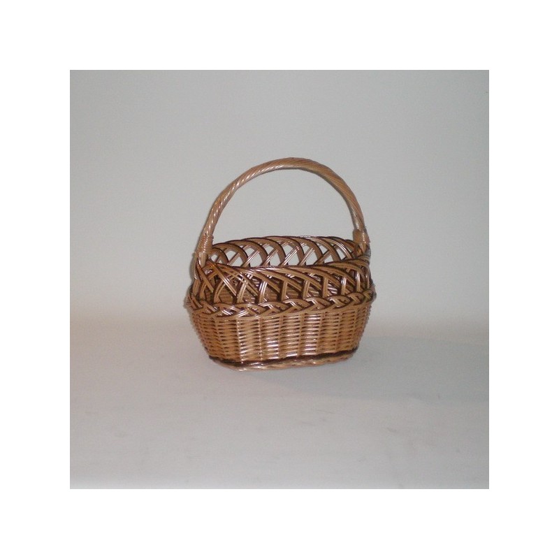 Comprar Cesta ovalada con ondas en CesteriaGretel.Com