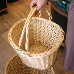 Comprar Cesta de compra color natural en CesteriaGretel.Com