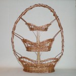 Comprar Cesta de Navidad de tres pisos con peana en CesteriaGretel.Com