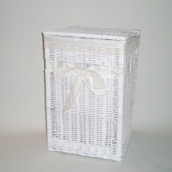 Comprar Ropero rectangular blanco con lazo en CesteriaGretel.Com