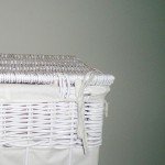 Comprar Ropero rectangular blanco con lazo en CesteriaGretel.Com