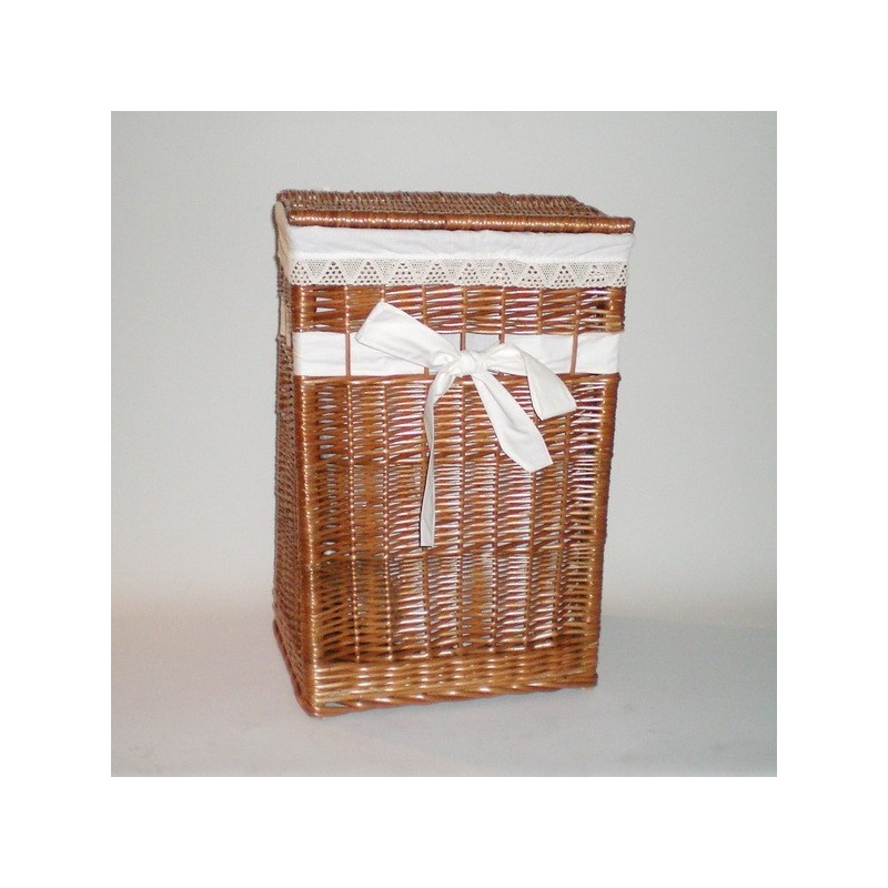 Comprar Ropero rectangular color buff con lazo en CesteriaGretel.Com