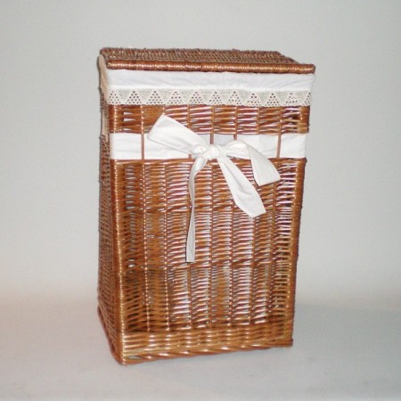 Comprar Ropero rectangular color buff con lazo en CesteriaGretel.Com