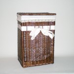 Comprar Ropero rectangular color nogal con lazo en CesteriaGretel.Com