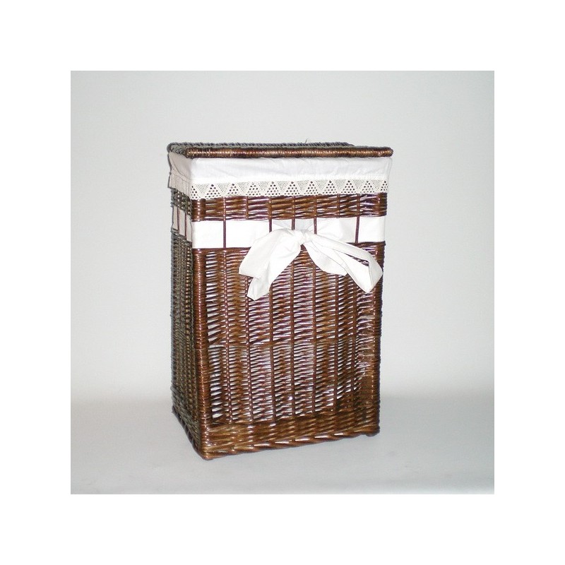 Comprar Ropero rectangular color nogal con lazo en CesteriaGretel.Com