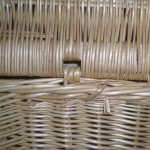 Comprar Baul de mimbre de tapa lisa y pata plana 70x40x40 natural 