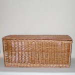 Comprar Baul 100x45x45 buff barnizado, tapa lisa en CesteriaGretel.Com