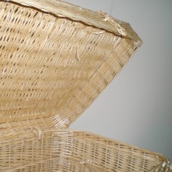 Comprar Baul 90x50x50 natural tapa encajada en CesteriaGretel.Com