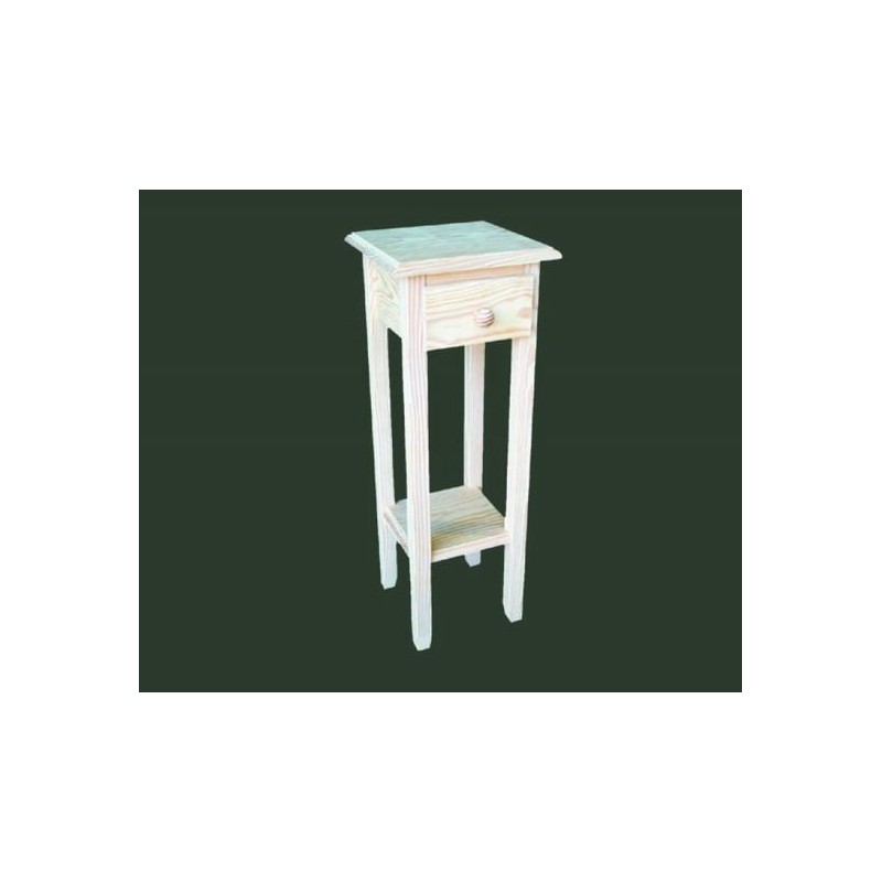 Comprar Macetero con cajón 30x30x82 cm. en CesteriaGretel.Com