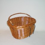 Comprar Cesta para bici oval con asa y enganche en CesteriaGretel.Com