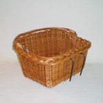 Comprar Cesta para bici rectangular con asa y enganche en CesteriaGretel.Com