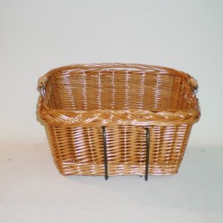 Comprar Cesta para bici rectangular con asa y enganche en CesteriaGretel.Com