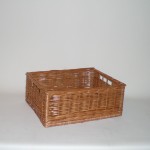 Comprar Cajón de mimbre color buff barnizado pequeño en CesteriaGretel.Com