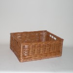 Comprar Cajón de mimbre color buff barnizado mediano en CesteriaGretel.Com