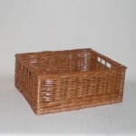 Comprar Cajón de mimbre color buff barnizado grande en CesteriaGretel.Com