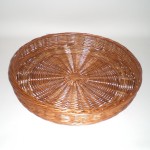 Comprar Bandeja redonda de mimbre. Trabajo realizado en CesteriaGretel.Com