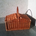 Comprar Cesta mimbre grande con dos tapas en CesteriaGretel.Com