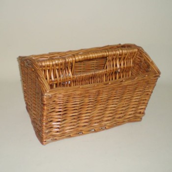 Comprar Revistero de mimbre color buff en CesteriaGretel.Com