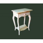 Comprar Mesita pata curva 1 cajón en CesteriaGretel.Com