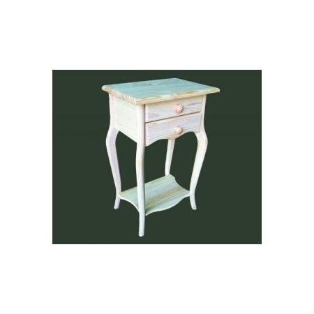 Comprar Mesita pata curva 2 cajones en CesteriaGretel.Com