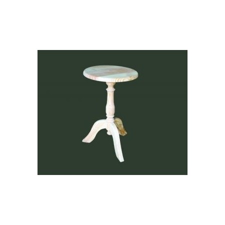 Comprar Mesita redonda, pie de gallo en CesteriaGretel.Com