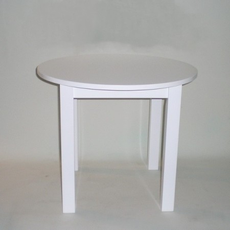Comprar Mesa infantil redonda blanca en CesteriaGretel.Com