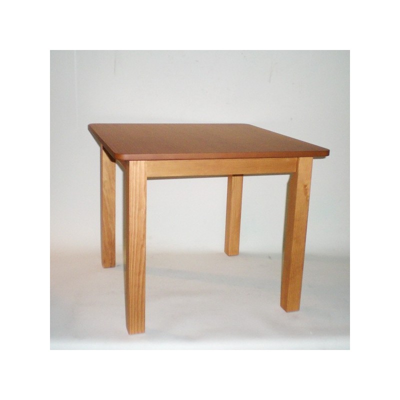 Comprar Mesa infantil cuadrada miel en CesteriaGretel.Com