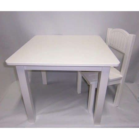 Comprar Mesa infantil lacada en blanco en CesteriaGretel.Com