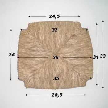 Comprar Repuesto de enea con forma N-2 en CesteriaGretel.Com