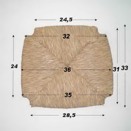 Comprar Repuesto de enea con forma N-2 en CesteriaGretel.Com