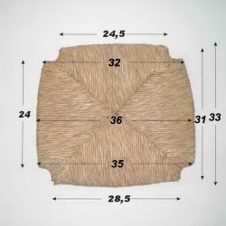 Comprar Repuesto de enea con forma N-2 en CesteriaGretel.Com