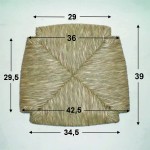 Comprar Repuesto de enea con forma N-6 en CesteriaGretel.Com