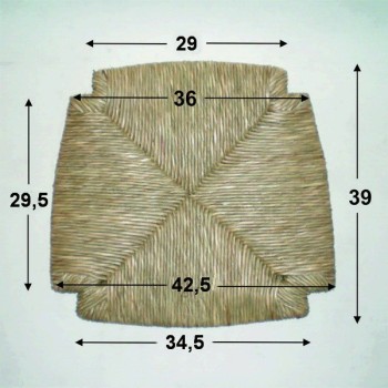 Comprar Repuesto de enea con forma N-6 en CesteriaGretel.Com