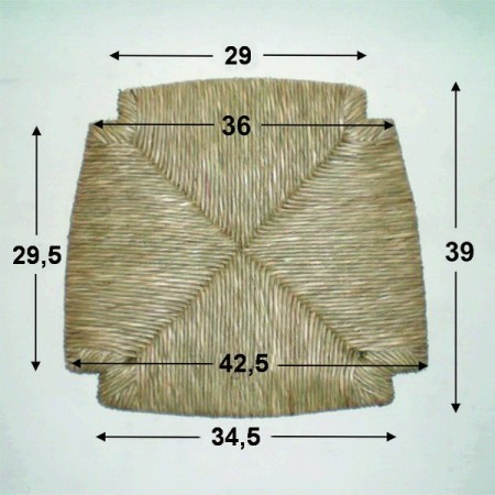 Comprar Repuesto de enea con forma N-6 en CesteriaGretel.Com