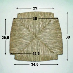 Comprar Repuesto de enea con forma N-6 en CesteriaGretel.Com