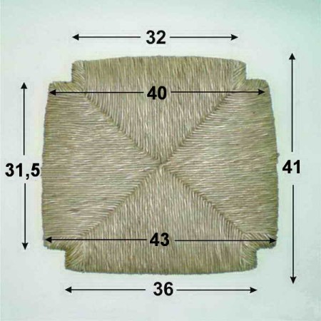 Comprar Repuesto de enea con forma N-7 en CesteriaGretel.Com