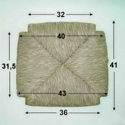 Comprar Repuesto de enea con forma N-7 en CesteriaGretel.Com