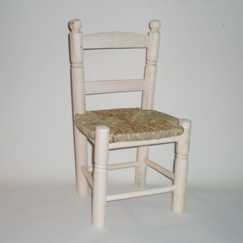 Comprar Silla infantil para niños de madera de chopo sin barnizar