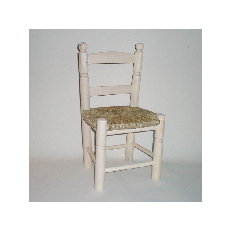 Comprar Silla infantil para niños de madera de chopo sin barnizar