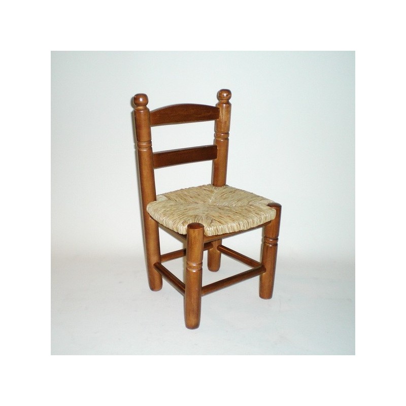 Comprar Silla infantil SIN cerco nogal en CesteriaGretel.Com
