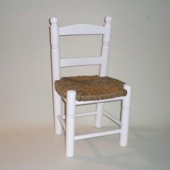Comprar Silla infantil SIN cerco blanco en CesteriaGretel.Com
