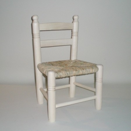 Comprar Silla infantil de enea tejida en CesteriaGretel.Com