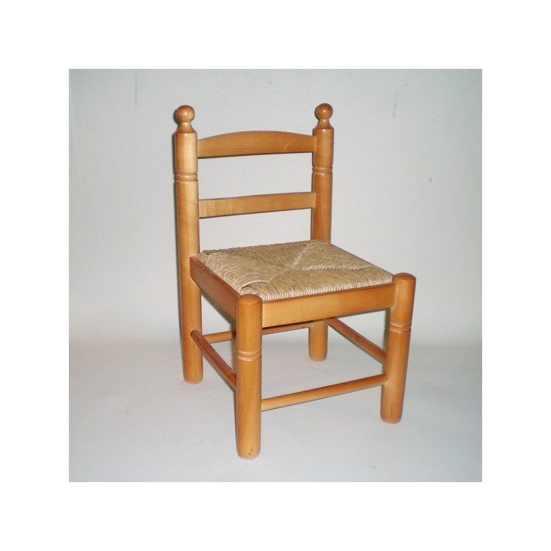 Comprar Silla cadete CON cerco color MIEL en CesteriaGretel.Com