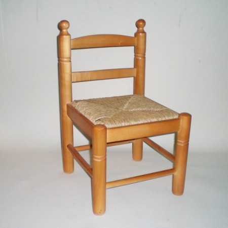 Comprar Silla cadete CON cerco color MIEL en CesteriaGretel.Com