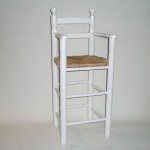 Comprar Trona infantil SIN cerco lacada BLANCO en CesteriaGretel.Com